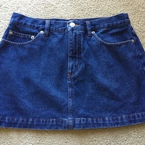 London Jean Denim Miniskirt